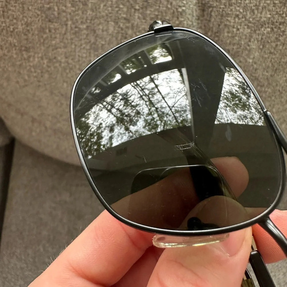 PERSOL RECTANGULAR SUNGLASSES PO2454S 1078/31 MATTE BLACK 60MM 2454 - Picture 11 of 12